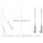 Latest Design 18K Rose Gold Plated Rhinestones Feast Tassels Earrings