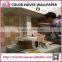 popular new modern mosaic washable wallpaper for kitchen/bathroom