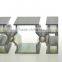 Flexible chain conveyor alluminum section