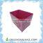Non woven fabric storage bins organizer container