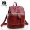 China suppliers  wholesale flap bag genuine leather backpack ladies women