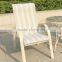 Garden Patio Aluminum Mesh Patio Furniture Bistro Table and Chairs