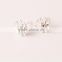 Gold and silver Sterling silver tiny daisy stud earring jewlery for bridesmaid gifts