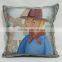 PLUS square shape cartoon figure pillow cover at low price