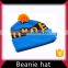 High quality custom sport knitted acrylic beanie hat