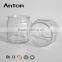 400ml glass storage jar glass bottle with airtight cork top for food