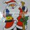 Promotional christmas Santa Claus Window Sticker /door sticker