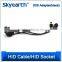 D2S/D2R/D2C/D4S/D4R/D4S To AMP Wire Adapter HID Ballast Bulb Conversion Cable