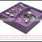 The high-end jewelry bo three Princess velvet flannel creative gift bo accessories storage bo cloth