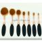 oval makeup brush