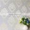 polyester non-woven compound jacquard wallpaper for office walls damask wallpaper sales