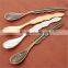 1PCS New Fashion European American Style Silver Bronze Coffee Spoon Tea Ice Cream Small Scoop and Iris Spoon Tableware