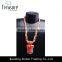 Bohemia ethnic jewelry hand woven rope chain resin cross pendant choker necklace jewelry fashion