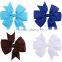 Sweet Multi Color Butterfly Ribbon Hair Clips For Girls