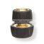 3/4" HOSE CONNECTOR (STOP), Brass, Soft grip, TRP coated
