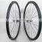 China carbon cyclocross bike wheels 700C 30mm deep carbon road wheels with DT 350s disc hub