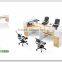 Wholesale Chipboard Fashion office furniture China supplier office workstation for 6 person