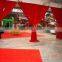 2015 good quality red pipe and drape for sale/portable pipe and drape system