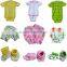 2016 latest newborn baby gift set plain baby rompers