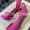 women's shoes diamond suede side empty pointed OL shoes