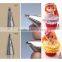 Hot selling Wedding Cake Decorating Icing 5PCS Stainless Steel Russian Nozzles Pastry Bobbi Skirt Cake Nozzles Decoration Piping