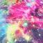 18" Square Cotton Colorful Digital Printed Galaxy Cushion Case