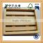 customizable small Wooden soap tray with clear lacquer &logo