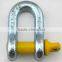 Forged US Type 210 anchor Shackle Screw Pin d Shackle
