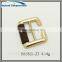Nice polished real gold guangdong gold plated men's slipper shoes buckle brown rubber effect shoes ornaments