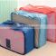 Travel tie case 5 pcs set in hot selling classified elegant travel luggage sets for clothes bra digital products