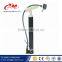 Alloy tube mini bike pump / best protable bicycle pump / hand operated cycle pump with pressure gauge