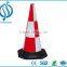 High base rubber road cone