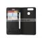 C&T Genuine Leather Case Wallet Flip Stand Cover for Huawei P9