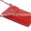 Universal PU Leather Mobile Phone Shoulder Bag Universal Smartphone Leather Pouch Case