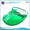 Sun Protection Hat UV green color plastic visors hat