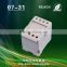 Guide rail type electric box / plastic junction box / rail type shell / instrument case
