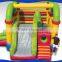 colorful inflatable combo bouncer with slide,obstacles commercial quality A3007