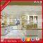 Luxury MDF baking paint display shelf for handbag