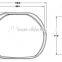 Glass led lens for 200W COB led street light, anti-dazzled(GT-110-27)