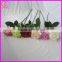 real touch artificial plastic single stem rose