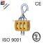 REGULAR SINGLE WOOD PULLEY BLOCK WITH SWIVEL