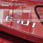 Custom car label logo, adhesive nameplate sticker