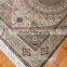 Cheap hand knotted for bedroom use embroidered cotton silk carpet on sale