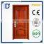 Baodu interior position swing open style building door design solid wooden door