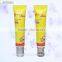 soft cosmetic body lotion packaging tube