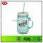 20 oz plastic double wall mason jars with handles