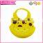 Food grade BPA free silicone disposable baby bib unisex waterproof