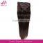 top quality long lasting human hair extension clip in