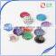 Wholesale flat back 12mm ab color resin scale rhinestone diy pendant