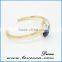 New Summer Fashion Rhinestone Glass Beads Bracelet gold Bangle Hot